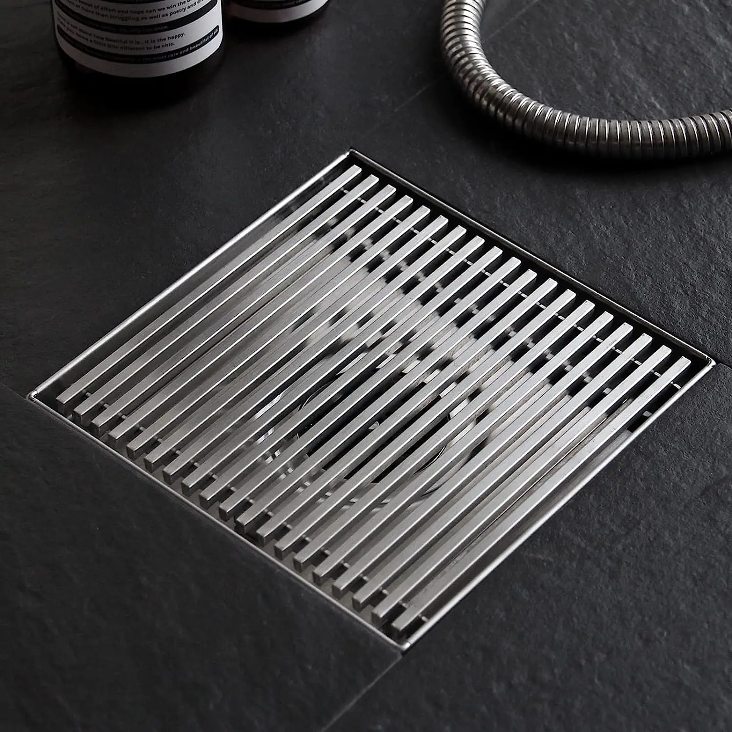 Custom Stainless Steel Square Shower Drain Concealed Floor Drain Stainless Steel Bathroom Floor Drain