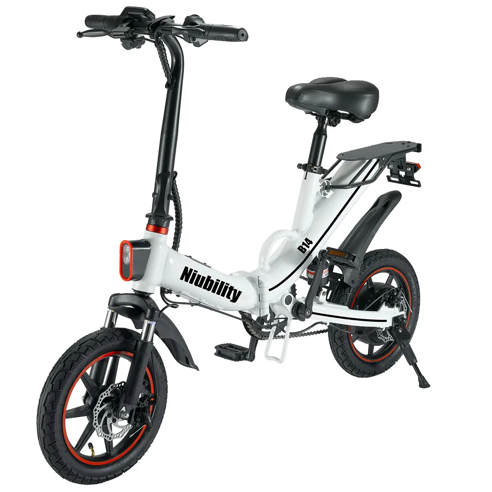 Drop shipping fast delivery within 2 days NIUBILITY B14 48v 350w bike lithium battery ebike 14 inch electric off road bicycle