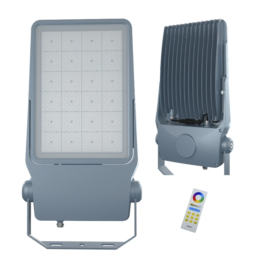 LED outdoor sports stadium lights  TV broadcasting LED flood lights 100w 200w 300w 400w  sports field