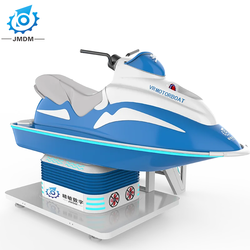 JMDM 9D Earn Money Machine Virtual Reality Motorboat Simulator VR Powerboat Equipment For Amusement Park