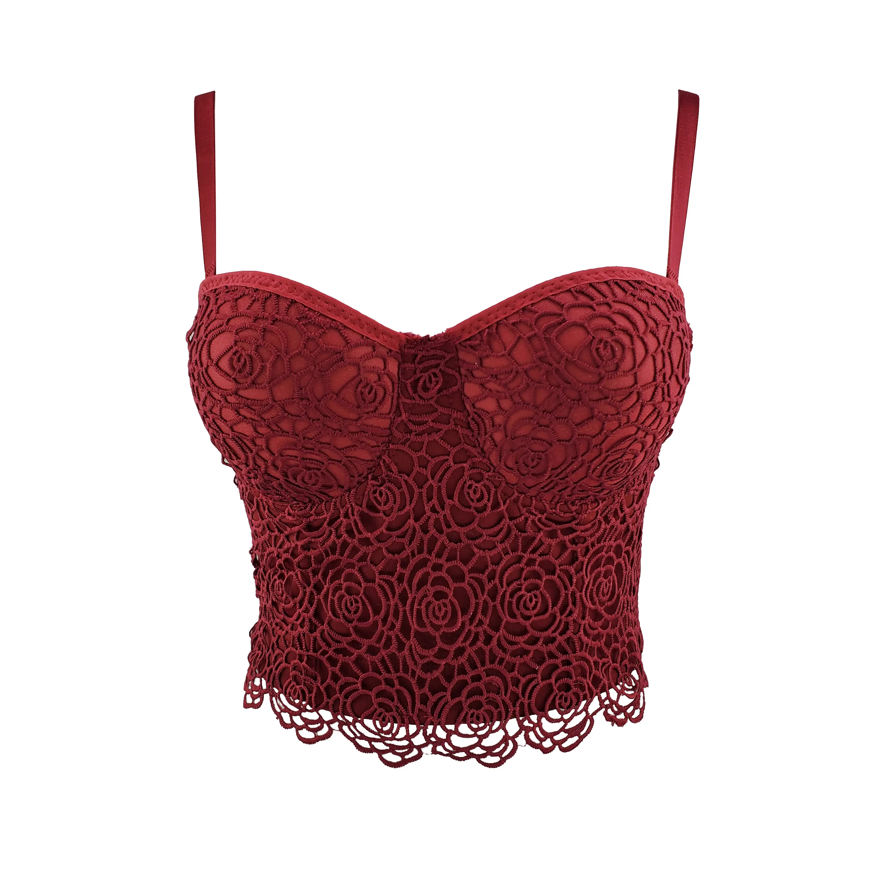 
 Бюстгальтер пуш-ап Женский, корсет-бюстье, укороченный однотонный топ с цветочным кружевом, для свадьбы, вечеринки, большие размеры, P142  