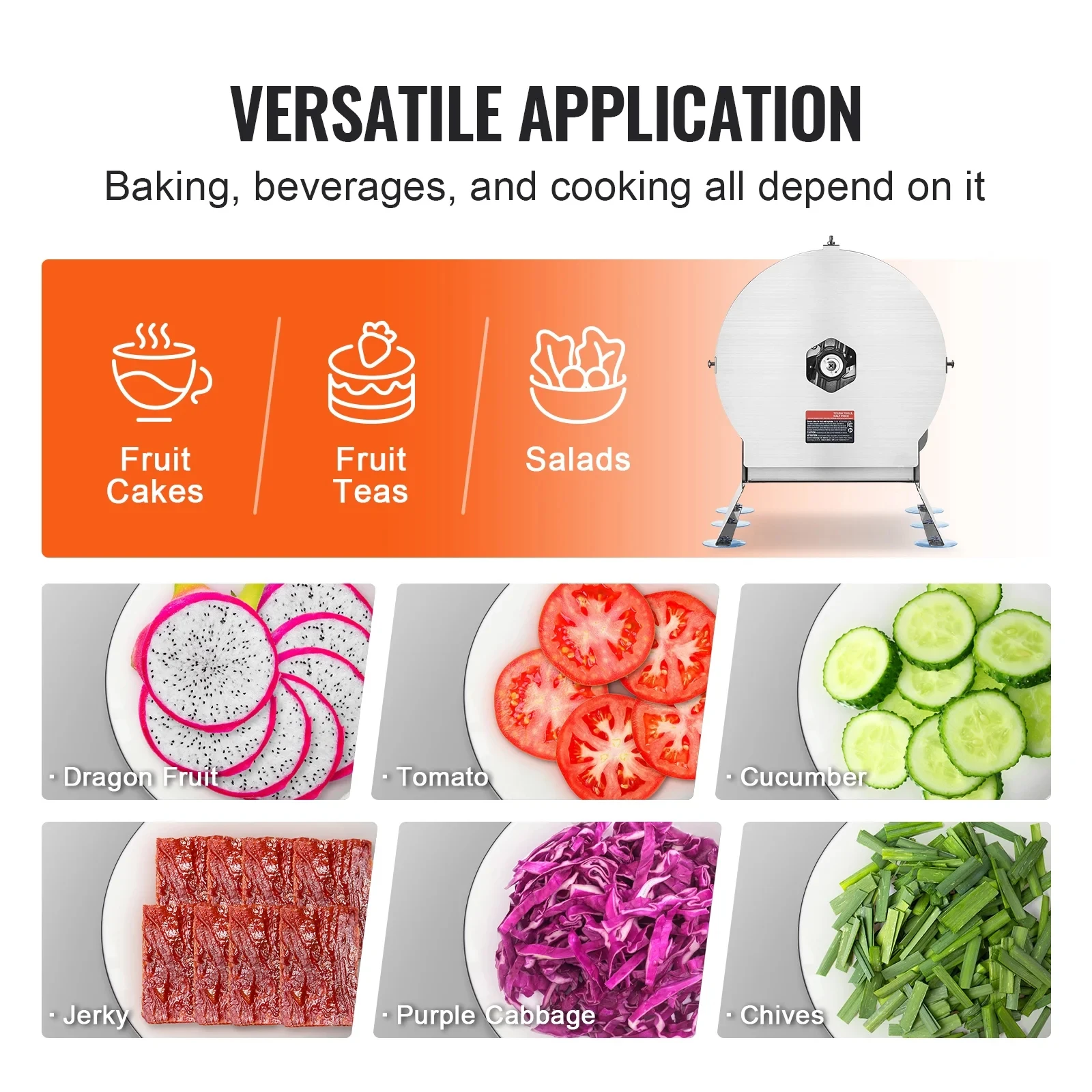 Fruit Slicer Electric Onion Vegetable Potato Slicing Machine Thickness Electric Slicer Manual Food Cutter Adjustable