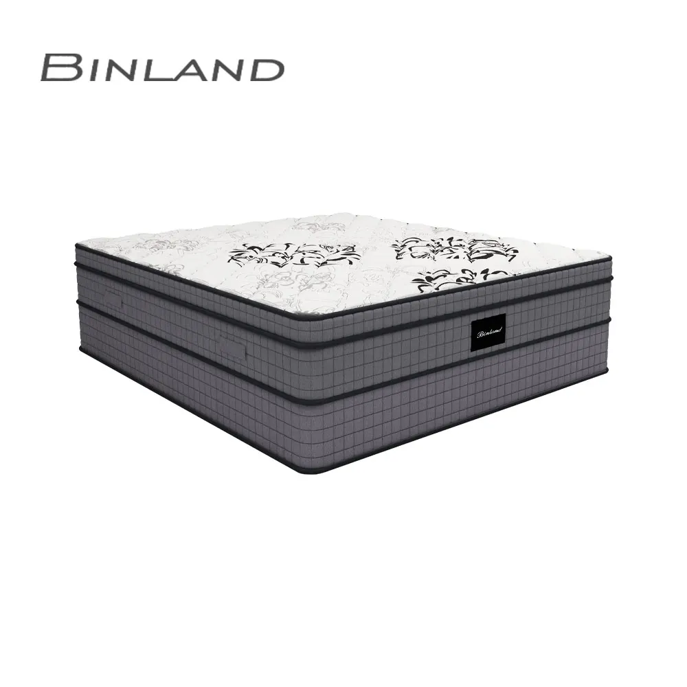 Premium royal sleep well comfort folding king single double twin full queen pillow top pocket spring mattress