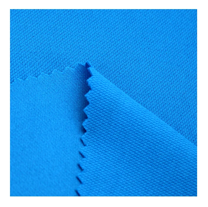 Good Quality pretty and colorful Soft texture cotton fabrir Mercerized cotton pique fabrics for clothing pique polo