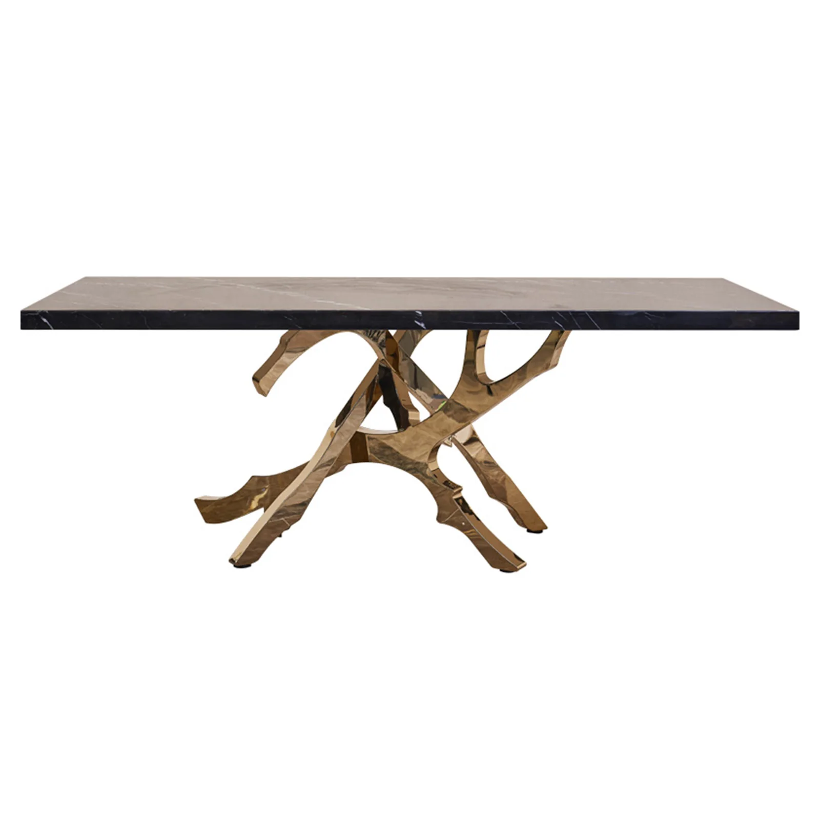 Elegant Mesas Metal Dining Table Legs Luxury Dining Table Set 8 Seater