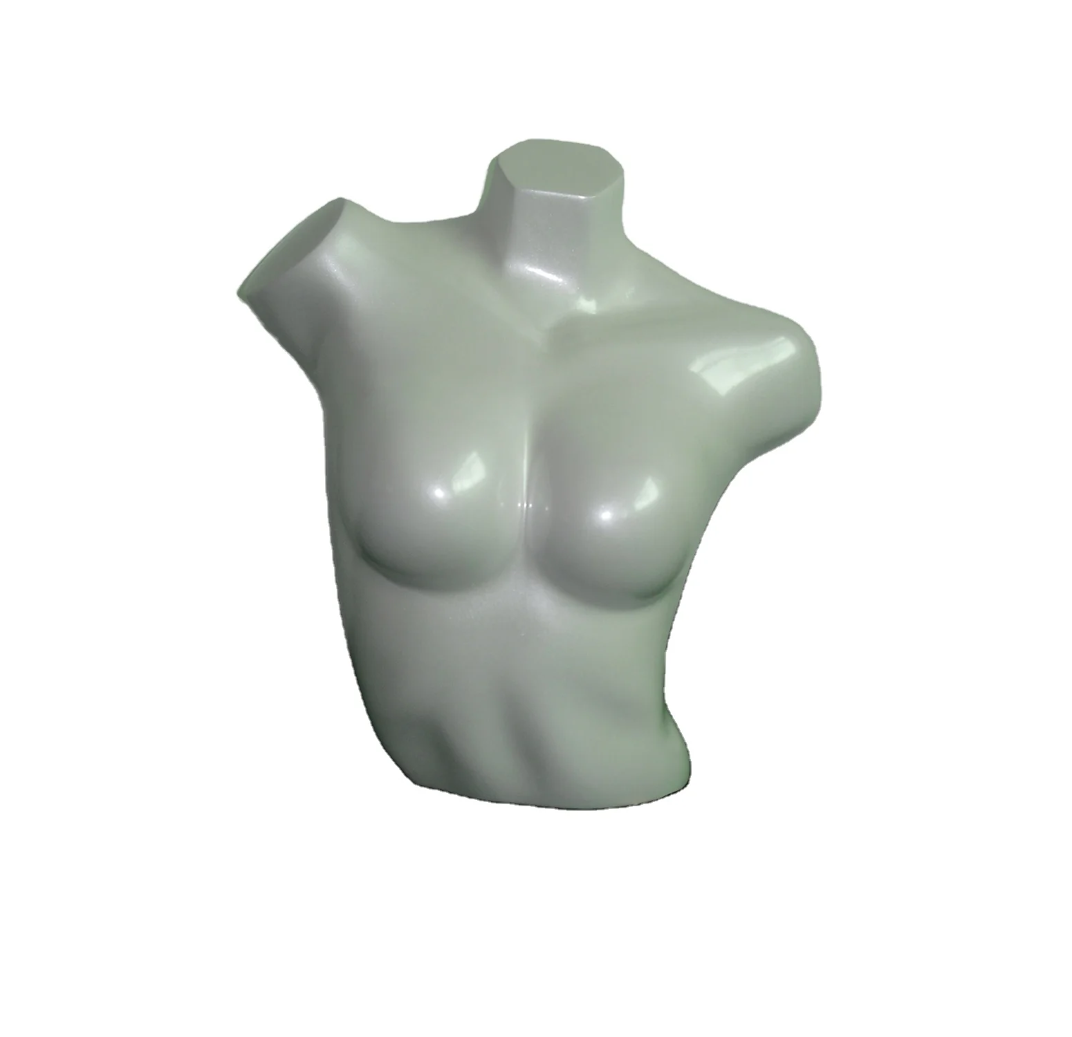 Custom Fashion Big Breast Women Bra Torso Fiberglass Mannequin Store Display Headless Half Body Female Torso Dummy underwear
