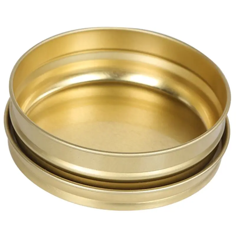 Golden First Class High Quality Caviar Food Packaging Tin Cans