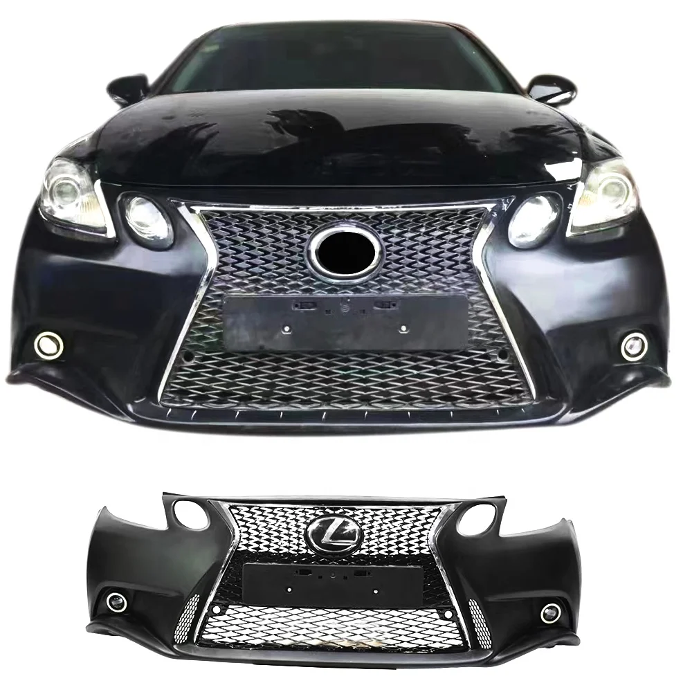 Автомобильный передний бампер для 2006-2011 lexus GS F SPORT ABS Материал автомобиля бампер для 2006 2007 2008 2009 2010 2011 GS350