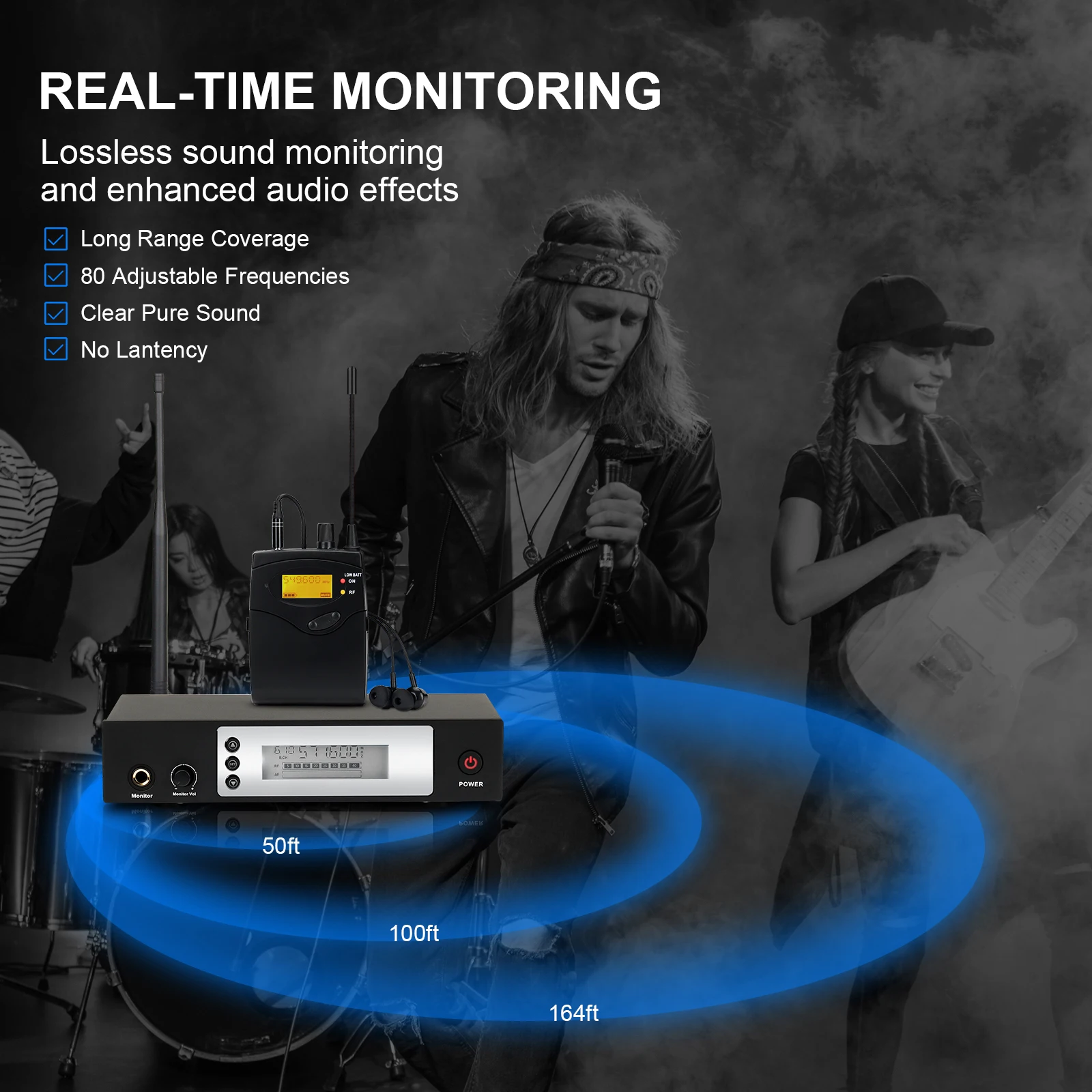 Multifunctional In Ear Monitor System Wireless For Wholesales Wireless In Ear Monitor System