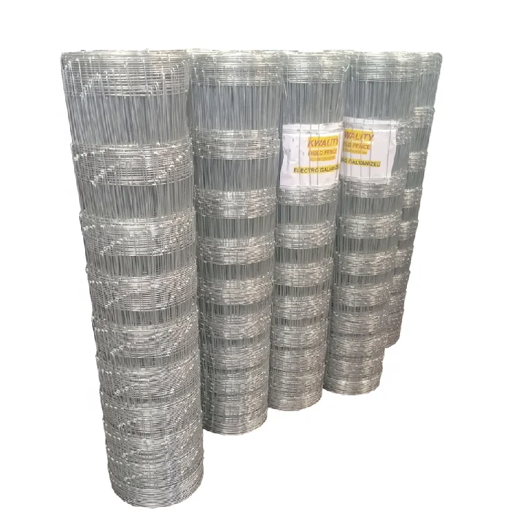 4ft Hot-dip Galvanized Woven Wire Field Fence For Euro Used As Highway Fence