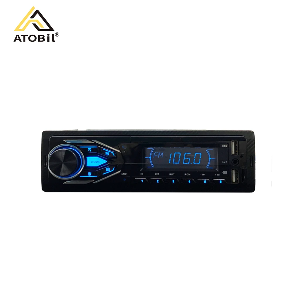 Car estereo 1 din car MP3 player BT aux LCD screen 2 USB 3inch car audio