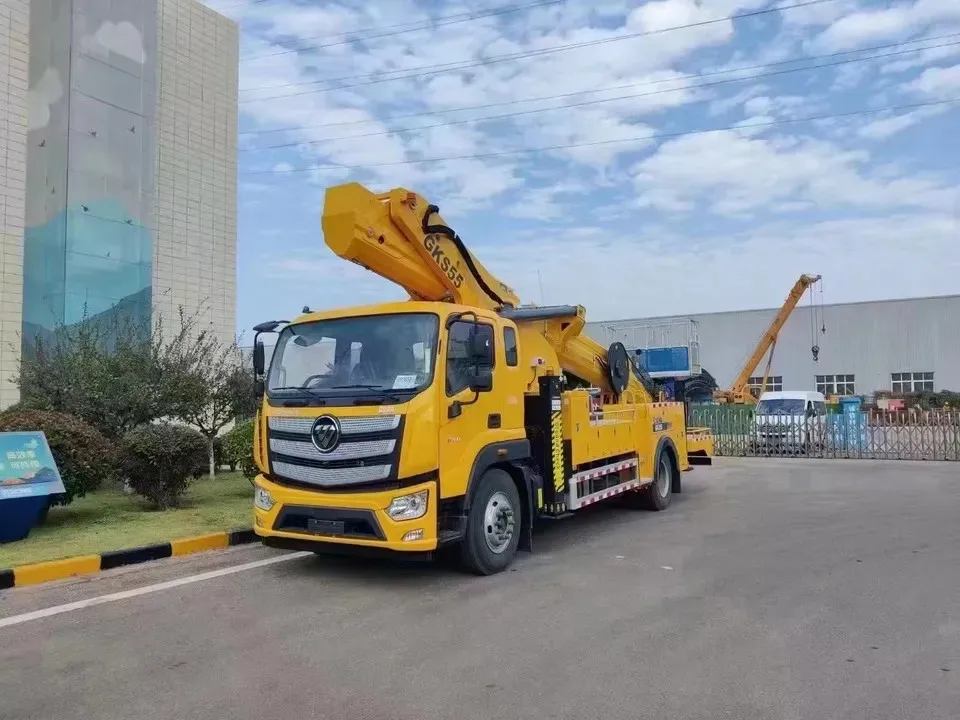 Aerial working equipment GKS55 truck aerial working platform 55m  Aerial Working Platform truck for sale