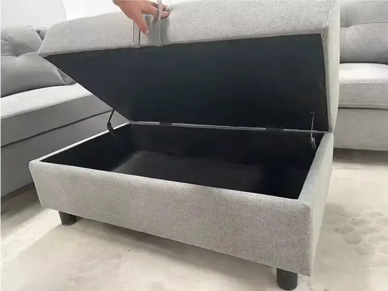 Luxury Furniture Salon Sofa Modern Sleeper Sectional Soft Sofa with Storage Modular Sofa Set