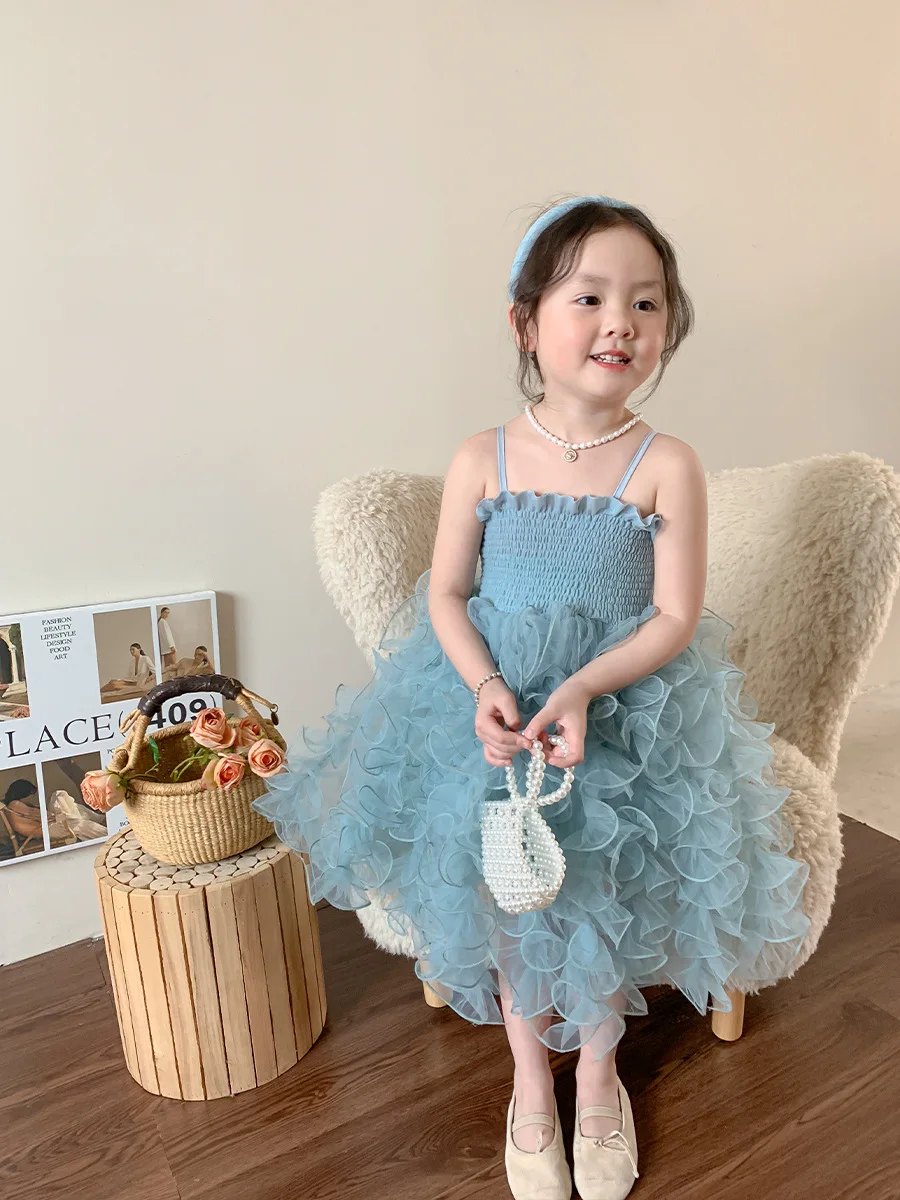 Lovely Tutu Layers Girls Clothing  11 to 12 Baby Fashion 3 Year Old Girl Dress for Wedding Parti Dress for Girl