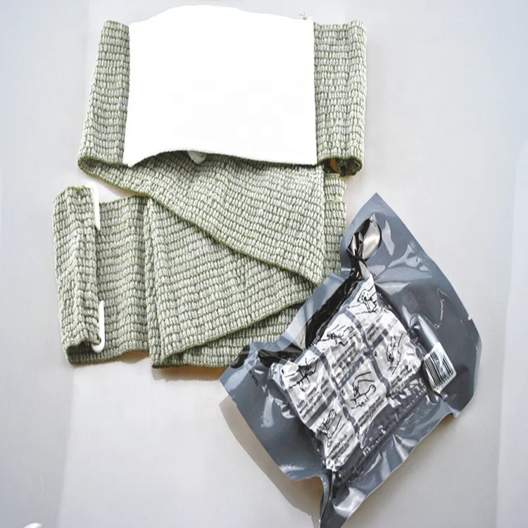 Wholesale 4' 6' First Aid Bandage Israeli Trauma Sterile Dressing Compression Emergency