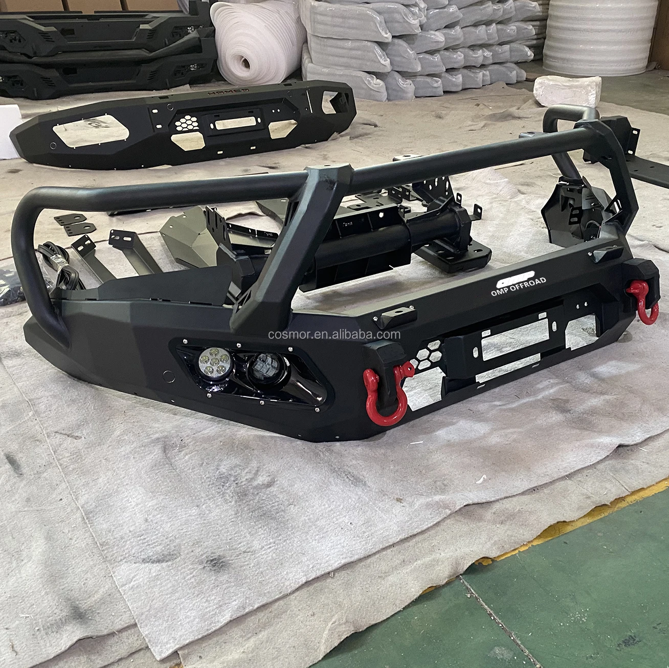 Steel front bumper for Ford Ranger T6 T7/T8 and T9 next Gen Ranger Raptor19-22