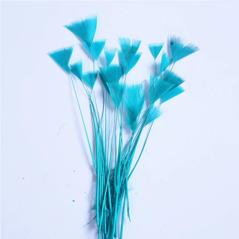 cheap carnival decoration stripped turkey feather