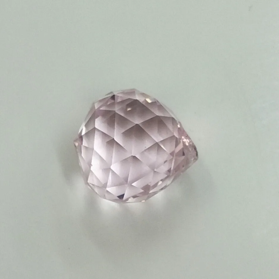 High Quality Pendant Accessories Transparent 50/60/70mm Faceted Chandelier Ball Glass Crystal Faceted Ball