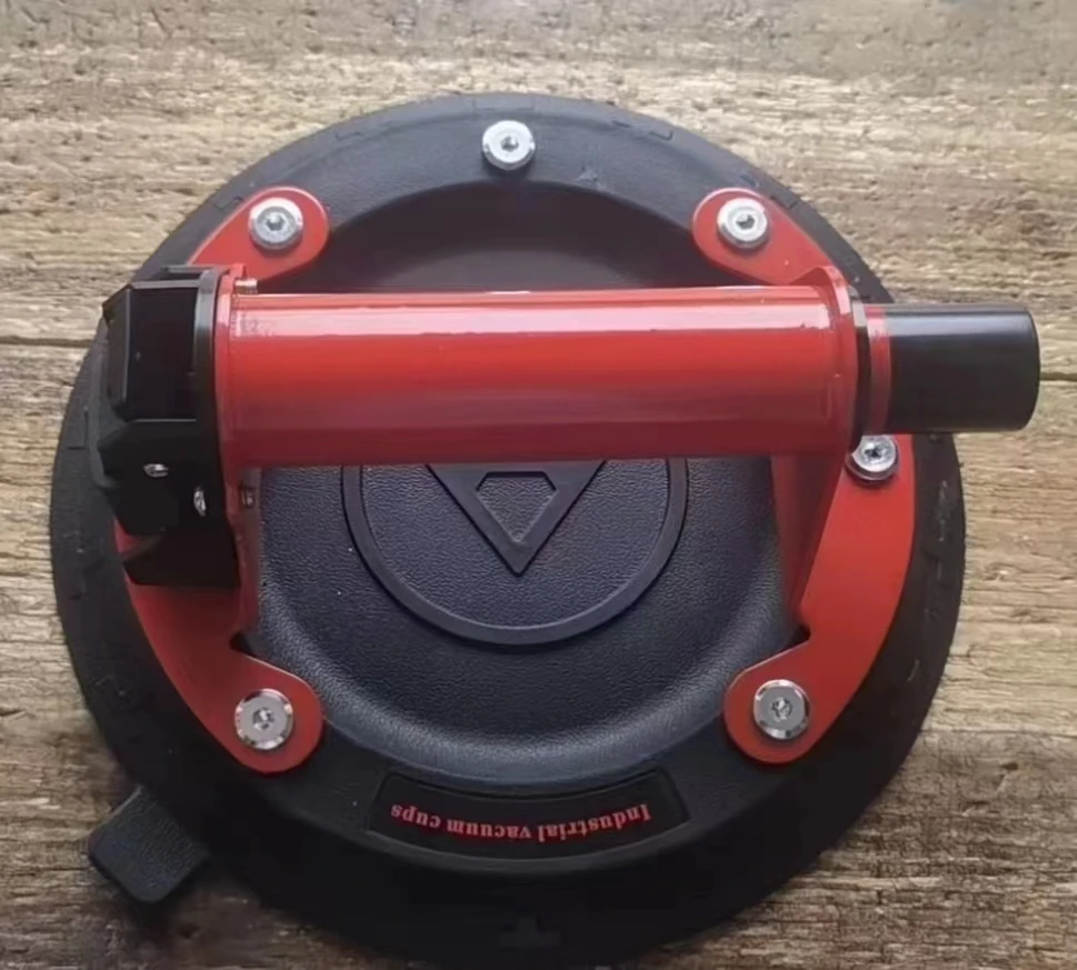 Industrial 8 Inch Hand pump suction cup heavy-duty glass tile large plate vaccum suction cup