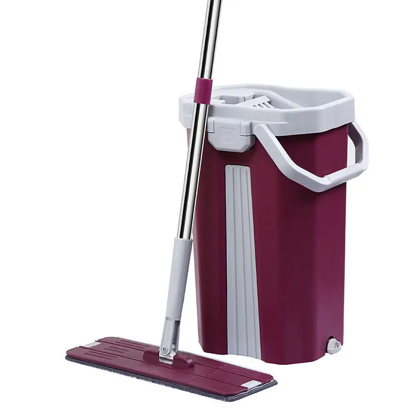 
Hand Free Self cleaning floor cleaning mop lazy mop folding mop 