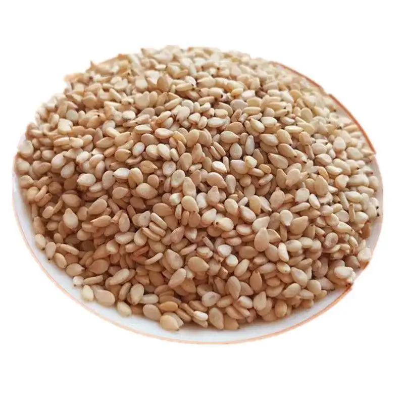 wholesales 2022 new crop top quality roasted white sesame seeds China traditional food white sesame seeds with low price
