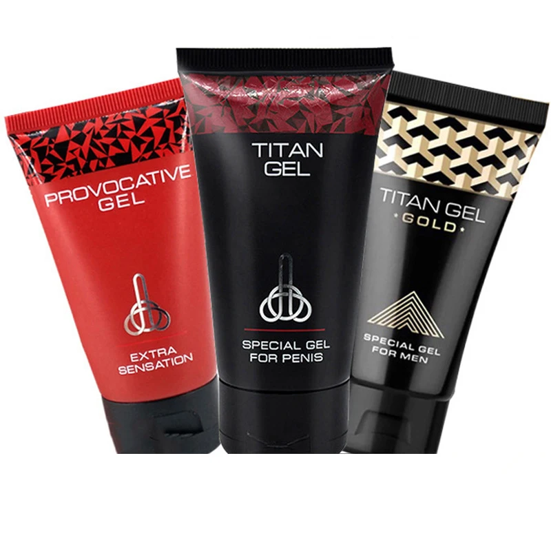 
Adult Products Sex Shop Online Massage Oil for Man 50ml Penis Enlargement Cream Russia Titan Gel 