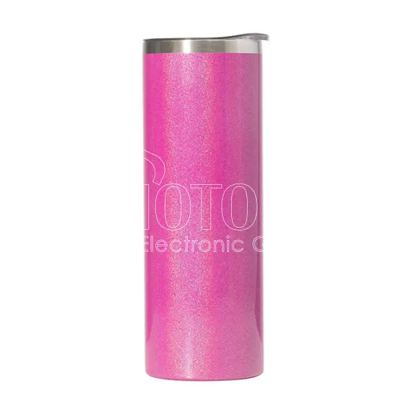 Official Orca Coatings 20 oz. Sublimation Blank Custom Pearl Paint Stainless Steel Skinny Tumbler Bottle