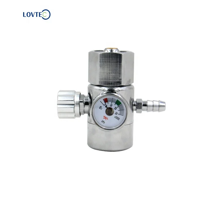 Lovtec Factory Direct Sale Oxygen-Regulator-Price industrial medical oxygen constant pressure valve for oxygen cylinder tank