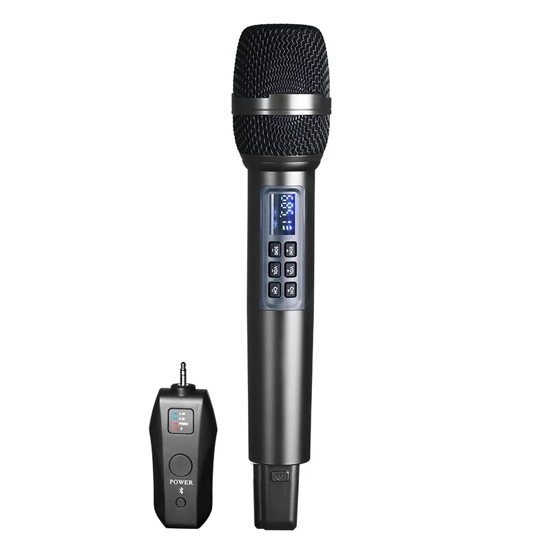 Karaoke wireless microphone, receiver, audio singing performance, professional home reverberation, high and low pitch