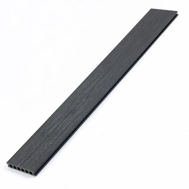 European Style WPC Decking Teak Co-Extrusion Brushed Acacia Wood PVC Outdoor Floor Wood Plastic Composite Garden Indoor Use