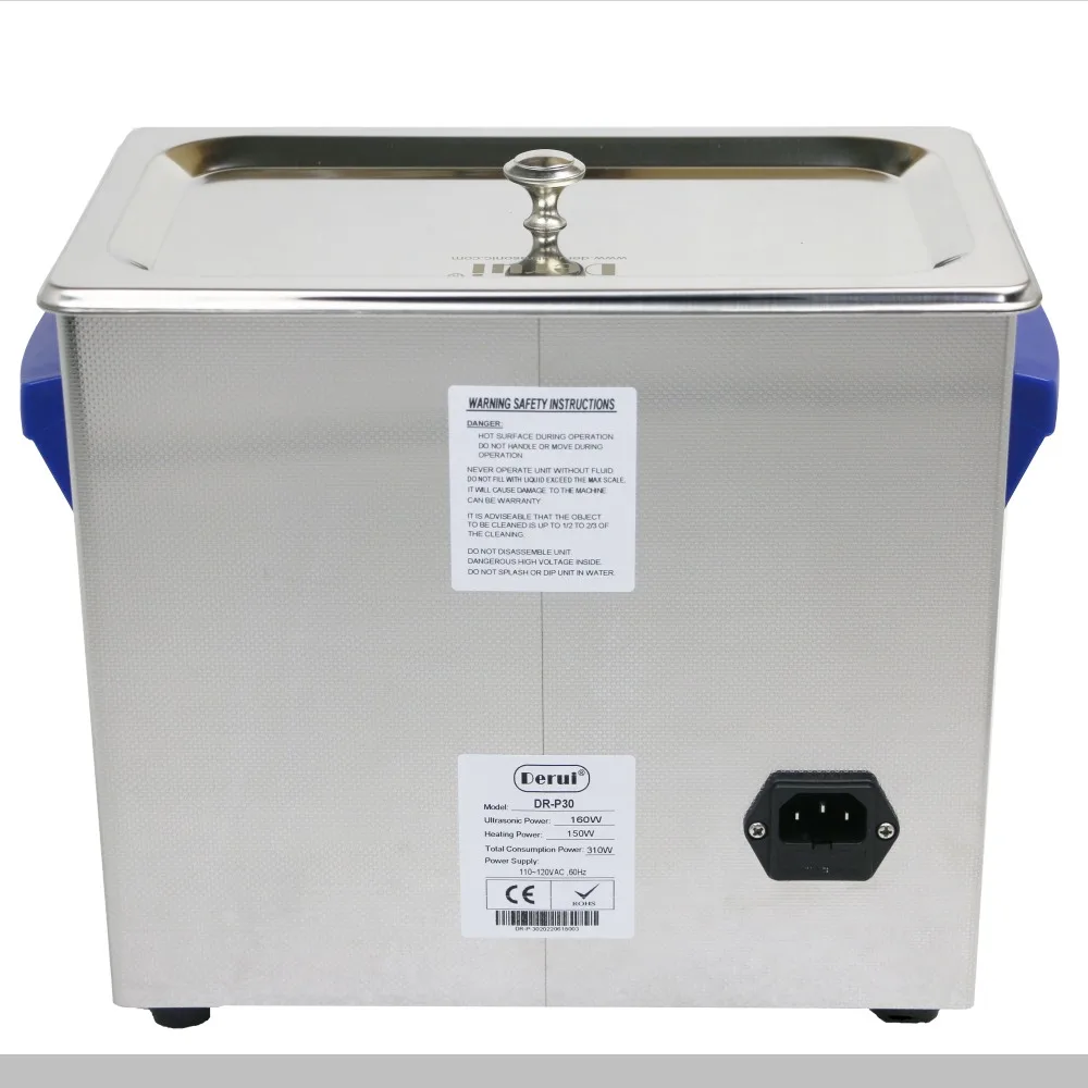 Smart touch control digital Ultrasonic cleaner with degas and  4L 4.5L 160W