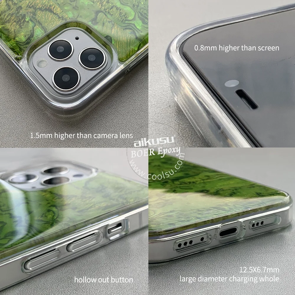 Boer innovative products for iPhone 13 12 pro / max hard case shell makeup case for iphone 12 mini plastic hard shell case