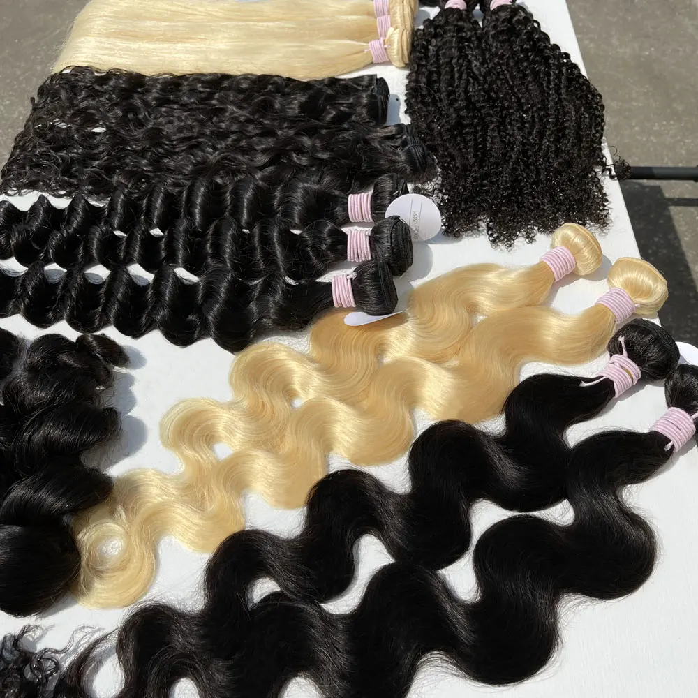100% Remy Human Hair,12A Raw Indian Remy Hair Bulk Unprocessed Wholesale,Cuticle Aligned Indian Hair Bundles From India Vendor