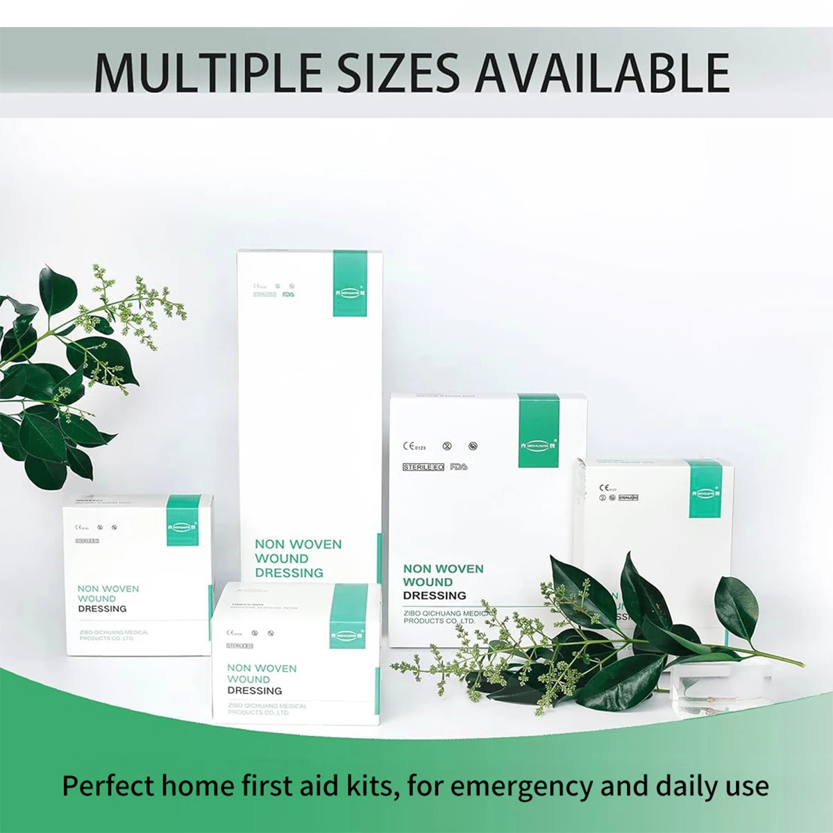 Self-Adhesive Wound Dressings Feeding Tube Pads Split Drain Adhesive Bandages Catheter Dialysis Accessories Supplies