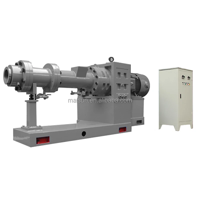 hot feed rubber extruder machine EPDM profile extrusion machine