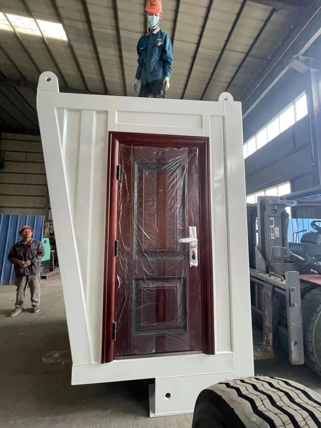 Mobile concrete batching plant 60m3/h Ready mix machine for sale