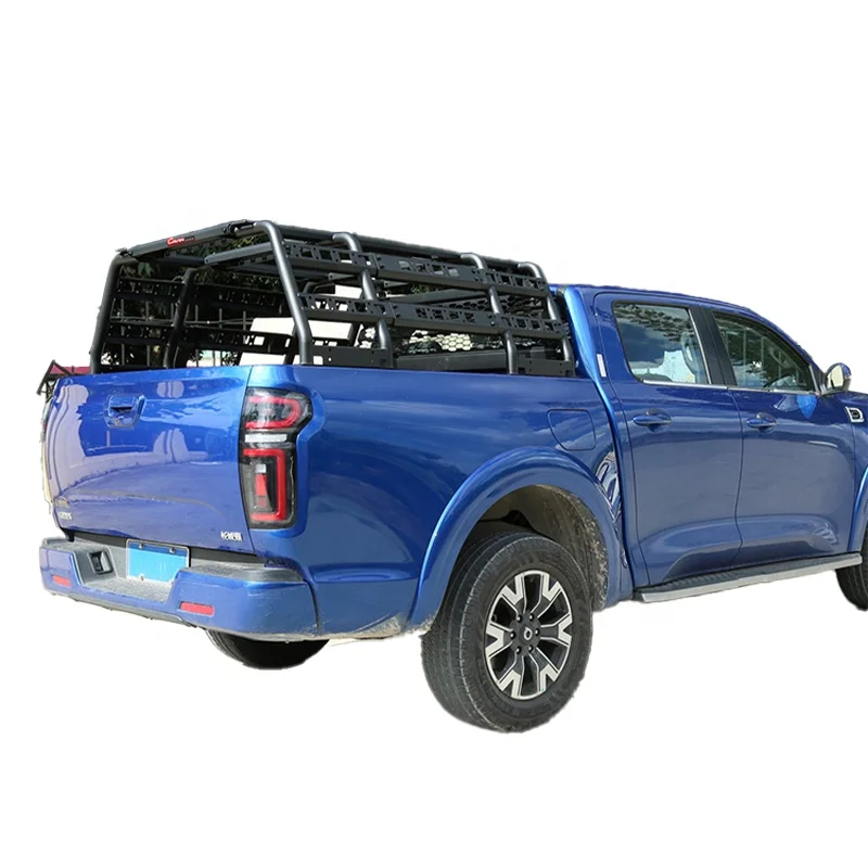 High Quality Custom Wholesale Adjustable Multifunctional Pick Up Cargo Rack Tub Rack For 4x4 Accessory Truck Chevy Silverado