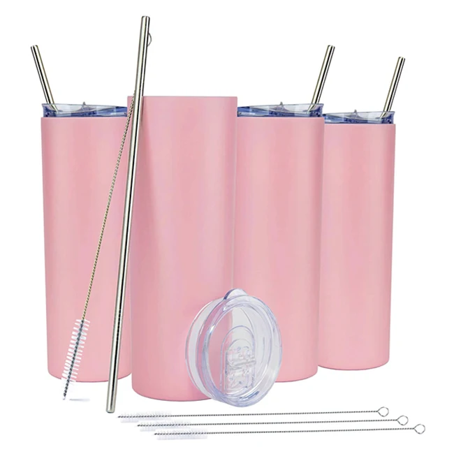 
Customized Stainless Steel Water Bottle Vacuum Tumbler With Lid And Straw 