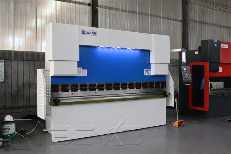 WC67K nc control 160t5000mm servo bender press brake machine with Iro sheet TP10S bending machine