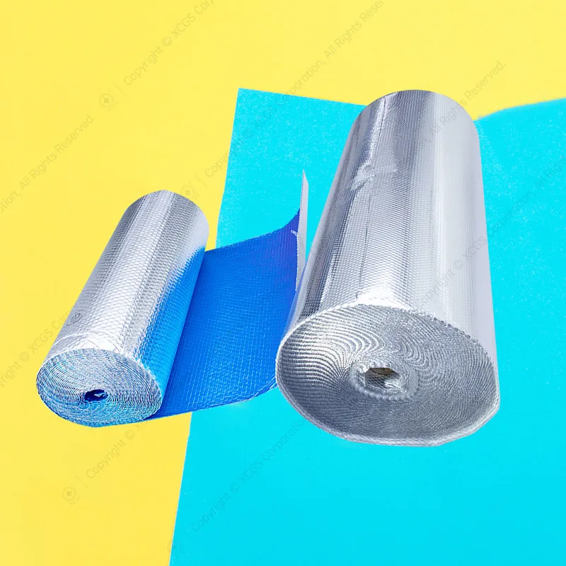 Wholesale High Quality Heat Resistant Roll Thermal Insulation Aluminum Foil Bubble Sheet With Moisture Barrier Roofing Isolation