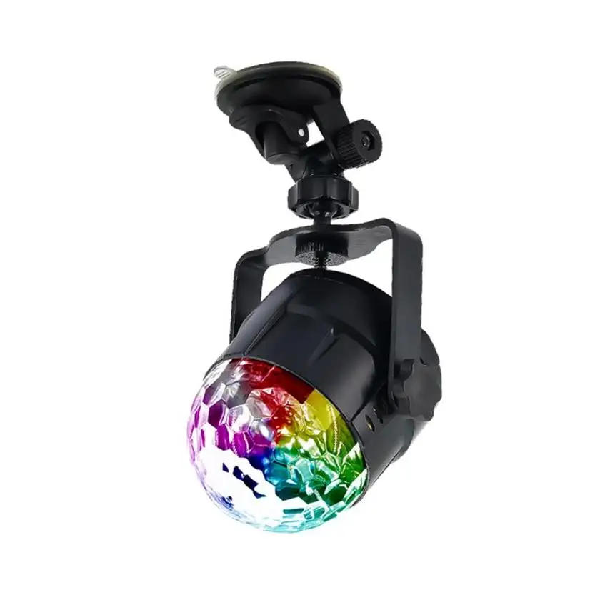 Small Mini Led Disco Ball Stage Light Night Lamp With Remote Control For Birthday Kids Xmas Home Bar Party Lights