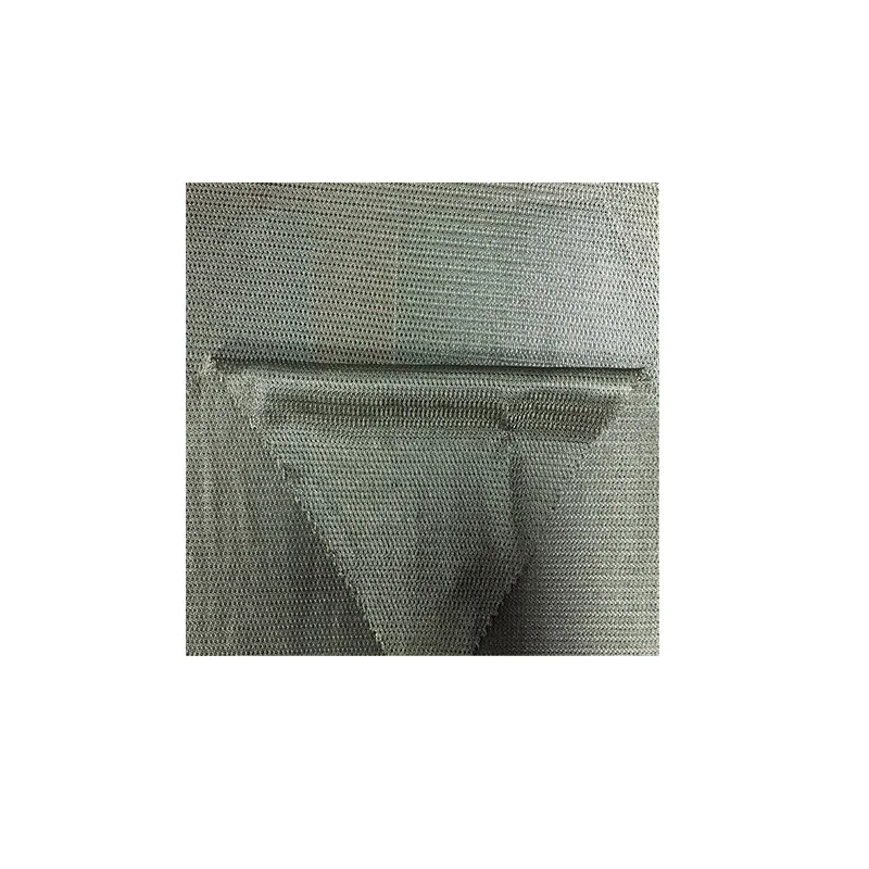 Высококачественная льняная ткань для платья с вышивкой из 100% полиэстера