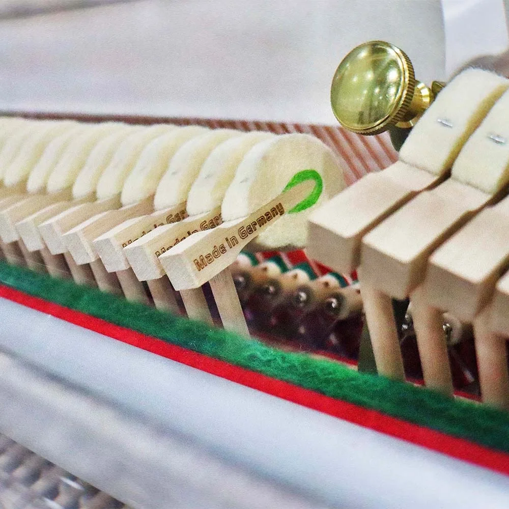 CU-123 Best for home use transparent acrylic upright crystal Acoustic piano