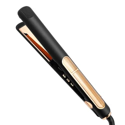 Professional Infrared Hair Straightener LCD Display Ionic Heating FlatIrons Tourmaline Ceramic Flat Irons Hair Straightener