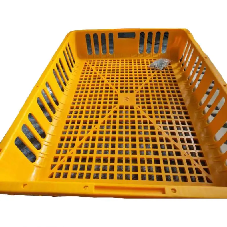 
Professional rooster cage for sale, plastic chicken basket, plastic transport chicken coop 