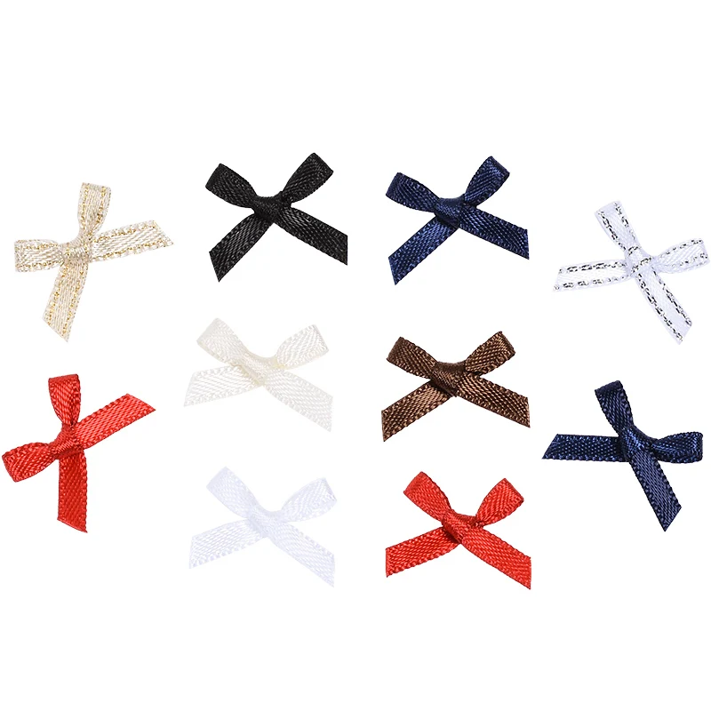 YAMA 8 colors stock satin hand-tied ribbon bow clothing accessory DIY