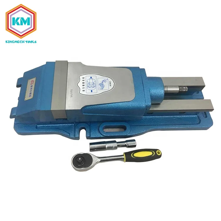 Hydraulic machine vise HP-6/High-precision Working precision hydraulic vise