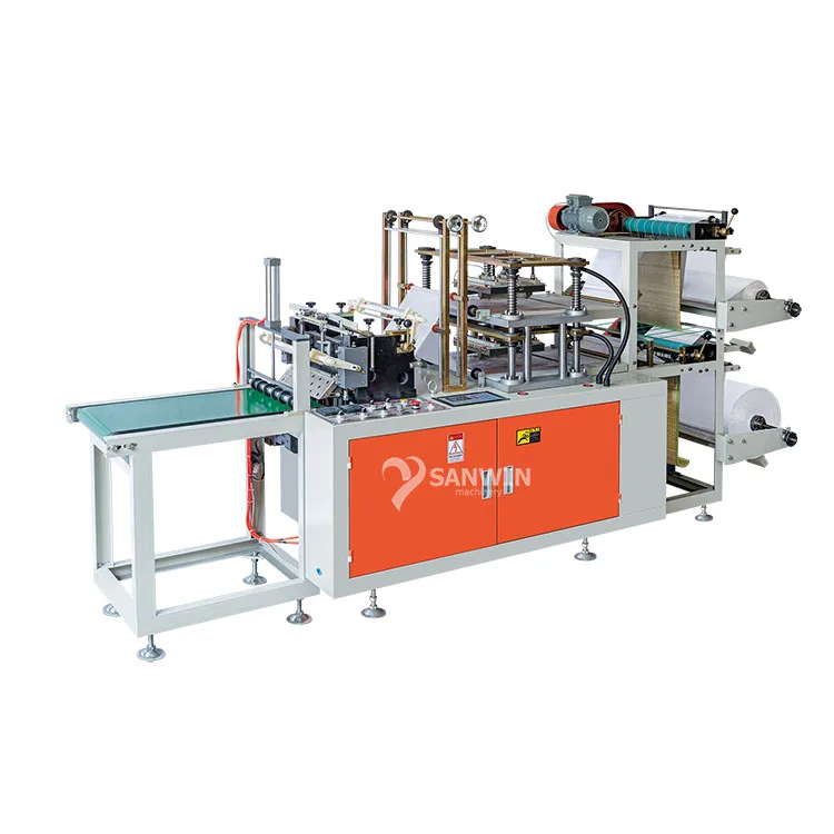 
Automatic TPE CPE EVA PE LDPE HDPE Disposable Polyethylene Plastic Glove Making Machine 