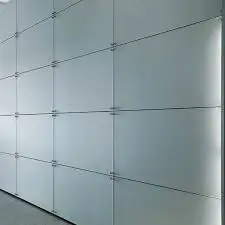 6mm 8mm 10mm 12mm Thick Frosted Acid Etched Glass Chemical Sandblasting Tempered Glass For Interior Bathroom Shower
