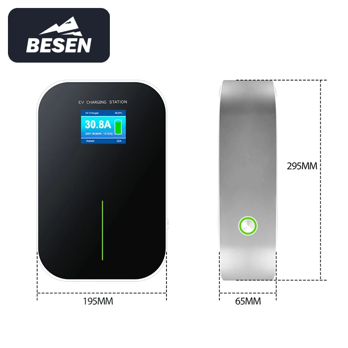 BESEN Wholesale Home WALLBOX 7.2kW 32A Smart APP EV CHARGER EV Charging Station for all ev models